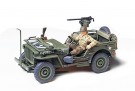 JEEP WILLYS MB 1/4 TON TRUCK 1/35 Militærbil Skala Byggesett thumbnail