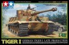 GERMAN HEAVY TIGER I LATE VER Tanks Skala Byggesett thumbnail