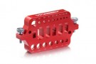 FULL ALUMINUM SOCKET TOOL FOR IRONING CONNECTORS RED thumbnail