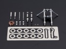 HONDA RC166 FRONT FORK SET 1/12 thumbnail