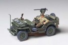 JEEP WILLYS MB 1/4 TON TRUCK 1/35 Militærbil Skala Byggesett thumbnail