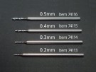 FINE PIVOT BIT 0.3MM SHANK thumbnail