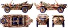 GERMAN SCHWIMMWAGEN TYPE 166 1/35 Militærbil Skala Byggesett thumbnail