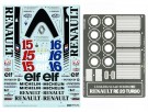 RENAULT RE-20 TURBO W/PE PARTS 1/12 Bil Skala Byggesett thumbnail