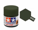XF-81 Dark Green 2 RAF Matt Mini 10ml Tamiya Akrylmaling thumbnail