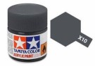 X-10 Gun Metal Mini 10ml Tamiya Akrylmaling thumbnail