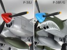P-38 LOCKHEED LIGHTNING 1/48 Fly Skala Byggesett thumbnail