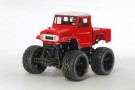 TOYOTA LAND CRUISER 40 RED PAINTED BODY GF-01 Radiostyrt Elektrisk Bil thumbnail