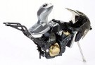 KAWASAKI NINJA ZX-12R 1/12 Motorsykkel Skala Byggesett thumbnail