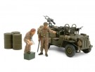 SAS CAR 1944 WITH FIGURES 1/35 Militærbil Skala Byggesett thumbnail