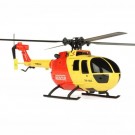 TWISTER BO-105 SCALE HELI W.COPILOT-6AX ALT HOLD GYRO RED-YE Radiostyrt Helikopter thumbnail