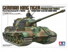 KING TIGER PRODUCTION TURRET Tanks Skala Byggesett thumbnail