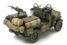 SAS CAR 1944 WITH FIGURES 1/35 Militærbil Skala Byggesett thumbnail