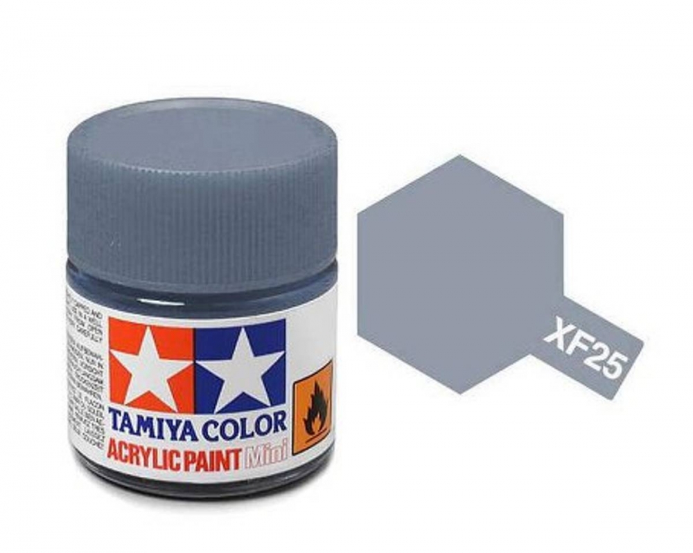 XF-25 Light Sea Grey Matt Mini 10ml Tamiya Akrylmaling